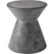 Astley 20 X 17.5 inch Grey Outdoor End Table